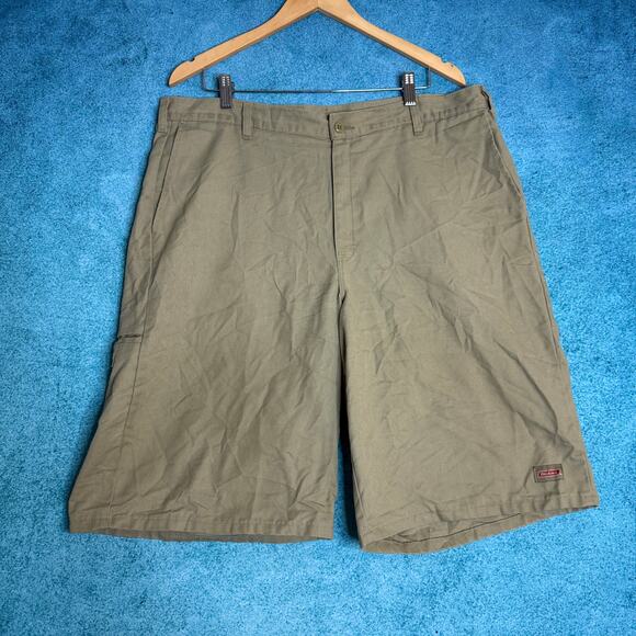 Dickies Utility Work Shorts Mens 40 Tan Vintage Fit 38x12 Made in Honduras - Picture 1 of 14